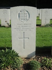 Canadian Cemetery No.2 Neuville - Franklin, John George