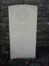 Canadian Cemetery No.2 Neuville - Rushton, Thomas