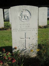 Canadian Cemetery No.2 Neuville - Silk, Edwin Guy