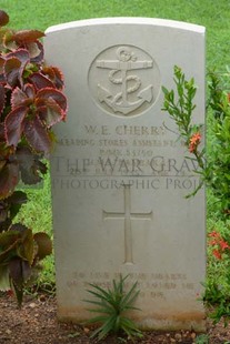 TRINCOMALEE WAR CEMETERY - CHERRY, WILFRED ERNEST