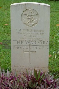 TRINCOMALEE WAR CEMETERY - CHRISTENSEN, PETER MOLLERUP