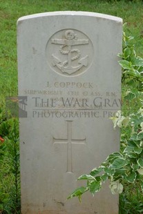 TRINCOMALEE WAR CEMETERY - COPPOCK, JOHN