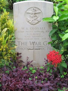 TRINCOMALEE WAR CEMETERY - CROXALL, WILLIAM ARTHUR