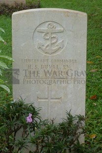 TRINCOMALEE WAR CEMETERY - DUVAL, HENRY SNAITH