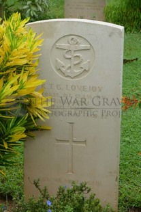 TRINCOMALEE WAR CEMETERY - LOVEJOY, RONALD THOMAS GEORGE