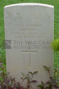 TRINCOMALEE WAR CEMETERY - MICHAEL, 