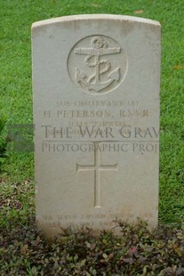 TRINCOMALEE WAR CEMETERY - PETERSON, HARRY