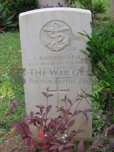 TRINCOMALEE WAR CEMETERY - ROWBOTHAM, FRANK