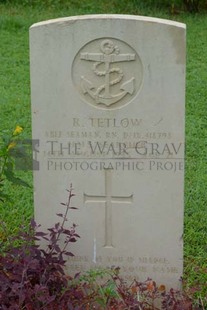 TRINCOMALEE WAR CEMETERY - TETLOW, ROBERT