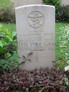 TRINCOMALEE WAR CEMETERY - BUNTING, JOHN FRANCIS MAGUIRE