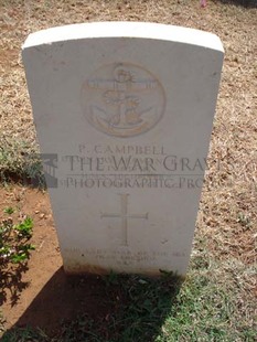 TRINCOMALEE WAR CEMETERY - CAMPBELL, PATRICK