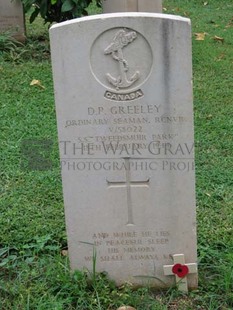 TRINCOMALEE WAR CEMETERY - GREELEY, DESMOND PATRICK