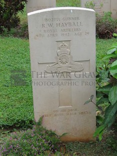 TRINCOMALEE WAR CEMETERY - HAYBALL, ROBERT WALTER