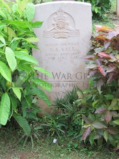 TRINCOMALEE WAR CEMETERY - KYLE, GEORGE ALEXANDER