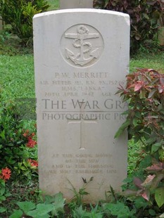 TRINCOMALEE WAR CEMETERY - MERRITT, PETER WILLIAM