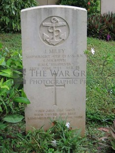 TRINCOMALEE WAR CEMETERY - MILEY, JOSEPH