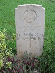 TRINCOMALEE WAR CEMETERY - POWYS-LYBBE, R A