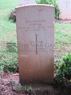 TRINCOMALEE WAR CEMETERY - RAPPAI, 