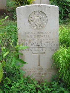 TRINCOMALEE WAR CEMETERY - SHEWELL, ARTHUR EDMUND