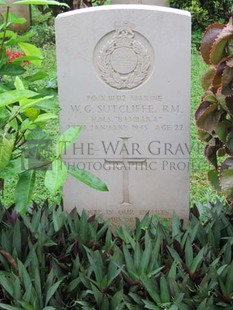 TRINCOMALEE WAR CEMETERY - SUTCLIFFE, WILLIAM GORDON