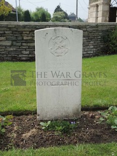 BROWN'S ROAD MILITARY CEMETERY, FESTUBERT - BEVAN, N S