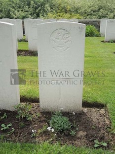 BROWN'S ROAD MILITARY CEMETERY, FESTUBERT - CHURCH, E W