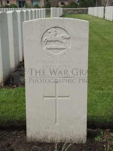 BROWN'S ROAD MILITARY CEMETERY, FESTUBERT - DEARDEN, JAMES