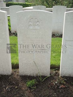 BROWN'S ROAD MILITARY CEMETERY, FESTUBERT - DYMOND, JOHN JORDAN