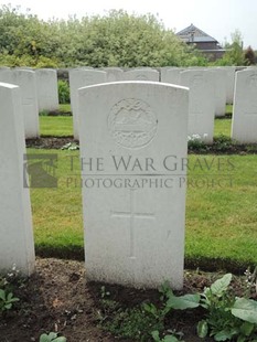 BROWN'S ROAD MILITARY CEMETERY, FESTUBERT - EARLY, PATRICK