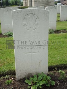 BROWN'S ROAD MILITARY CEMETERY, FESTUBERT - EVANS, WILLIAM RICHARD