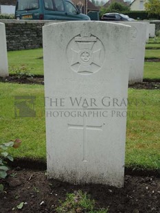 BROWN'S ROAD MILITARY CEMETERY, FESTUBERT - FOX, J J