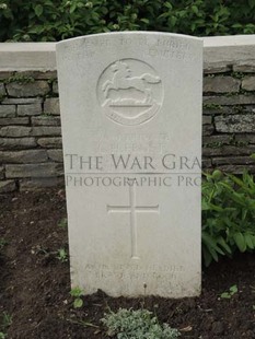 BROWN'S ROAD MILITARY CEMETERY, FESTUBERT - FROST, CHARLES HENRY