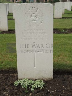 BROWN'S ROAD MILITARY CEMETERY, FESTUBERT - FURLONGER, HENRY