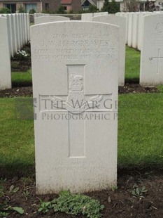 BROWN'S ROAD MILITARY CEMETERY, FESTUBERT - HARGREAVES, JOHN WILLIAM