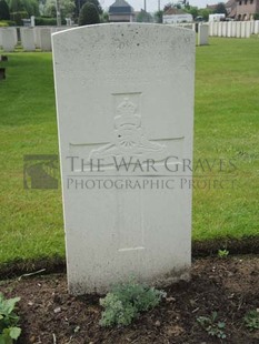 BROWN'S ROAD MILITARY CEMETERY, FESTUBERT - HARTE, E