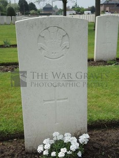 BROWN'S ROAD MILITARY CEMETERY, FESTUBERT - HUGHES-HUGHES, WILLIAM MONTAGU