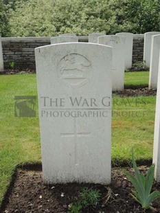 BROWN'S ROAD MILITARY CEMETERY, FESTUBERT - INGHAM, WALTER