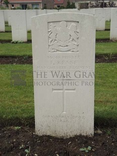 BROWN'S ROAD MILITARY CEMETERY, FESTUBERT - KEANE, FRANCIS