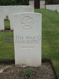 BROWN'S ROAD MILITARY CEMETERY, FESTUBERT - KEATLEY, J