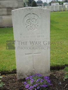 BROWN'S ROAD MILITARY CEMETERY, FESTUBERT - MITCHELL, J T H