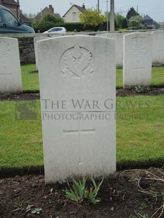 BROWN'S ROAD MILITARY CEMETERY, FESTUBERT - MORGAN, ALFRED JAMES