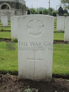 BROWN'S ROAD MILITARY CEMETERY, FESTUBERT - NORRIS, H