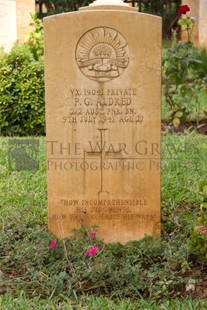 BEIRUT WAR CEMETERY - ALDRED, PATRICK GRAHAM