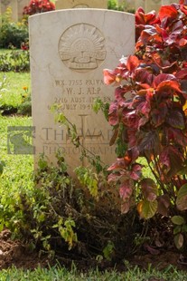 BEIRUT WAR CEMETERY - ALP, WILLIAM JAMES