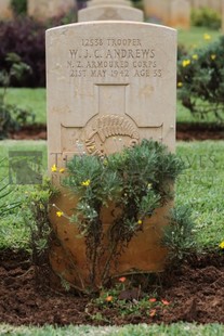 BEIRUT WAR CEMETERY - ANDREWS, WILLIAM JOHN CULLEN