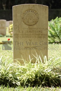 BEIRUT WAR CEMETERY - ARMSTRONG, ROY BUNBURY