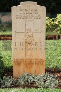 BEIRUT WAR CEMETERY - BALDWIN, CECIL THOMAS