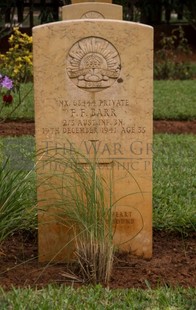 BEIRUT WAR CEMETERY - BARR, FRANCIS FREDERICK