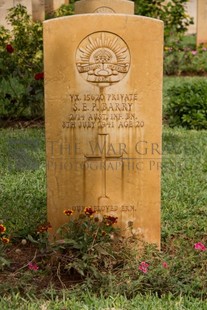 BEIRUT WAR CEMETERY - BARRY, STANLEY ERNEST PERCY