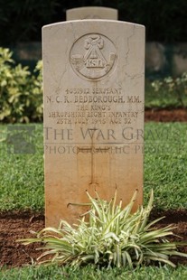 BEIRUT WAR CEMETERY - BEDBOROUGH, NICHOLAS CHARLES RICHARD